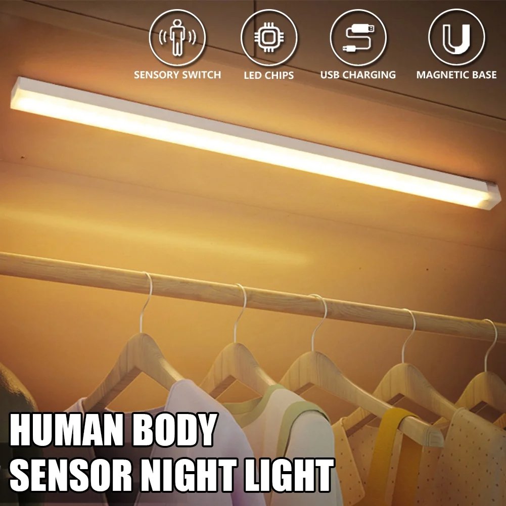 🔥Punch-fri Smart Sensor magnetiske genopladelige LED-lys