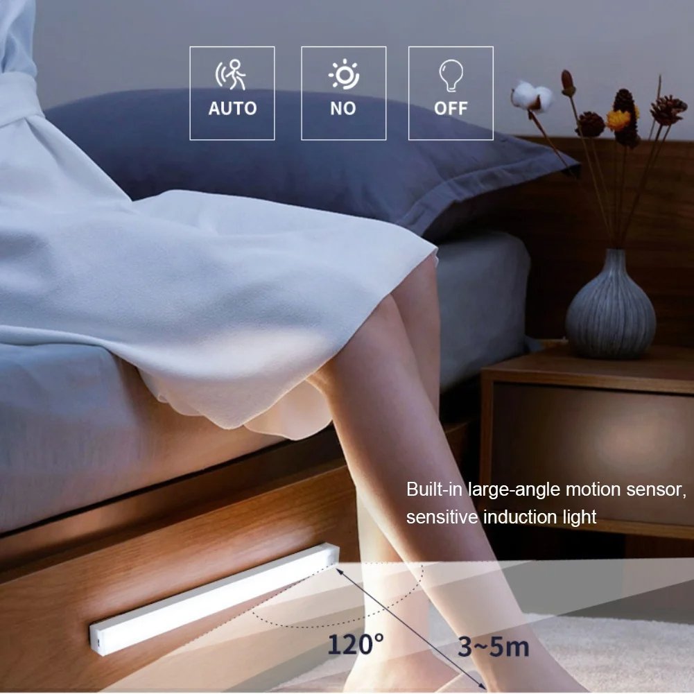 🔥Punch-fri Smart Sensor magnetiske genopladelige LED-lys