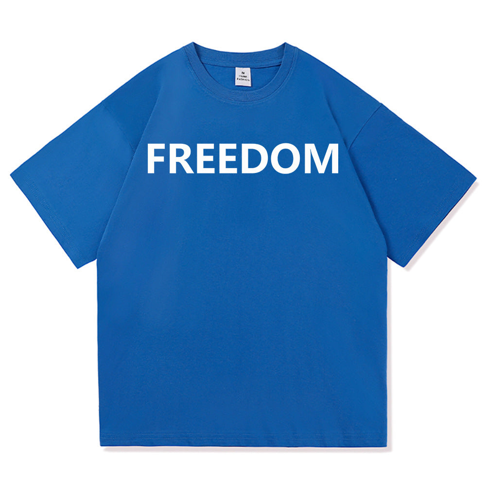 Herre T-Shirt Med Liberty-Print