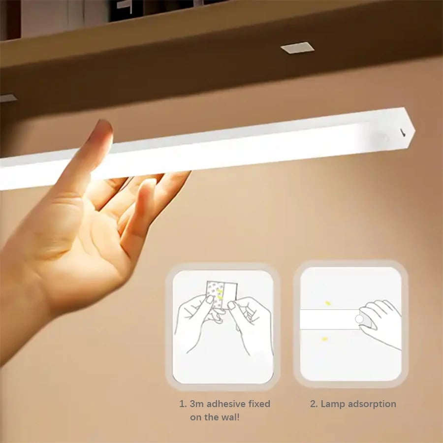 🔥Punch-fri Smart Sensor magnetiske genopladelige LED-lys