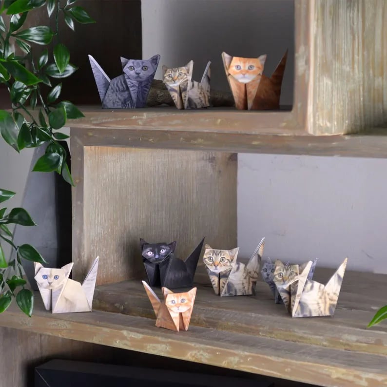 DIY papirkatte
