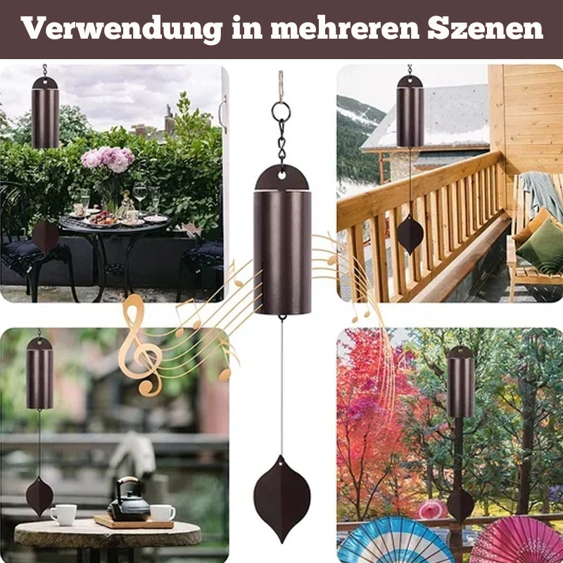 🔥Den djupa resonansklockan/Garden iron pipe metal wind chime