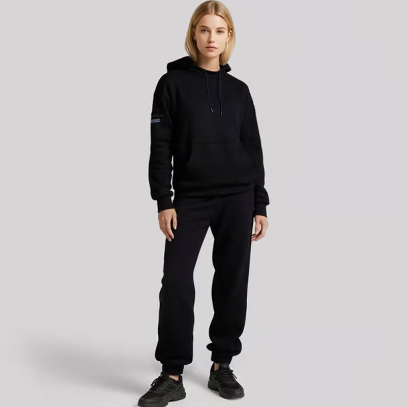 🔥SIDSTE DAGS UDSALG - 50% RABAT🎁Efterår/vinter Ny ensfarvet pullover-hoodie - indbygget øjenmaske