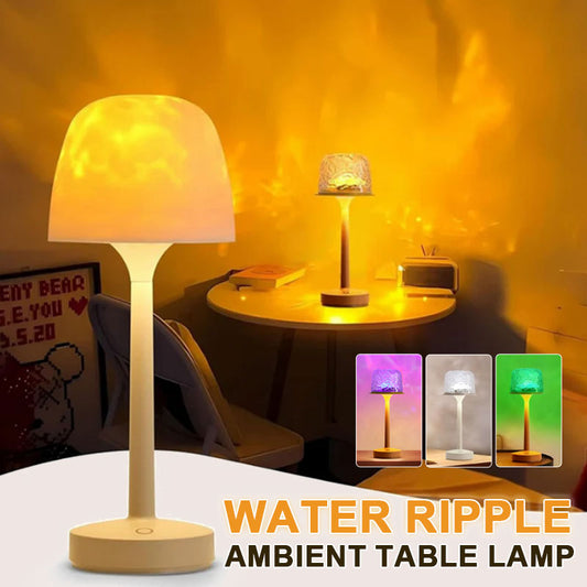 Vattenringbordslampa