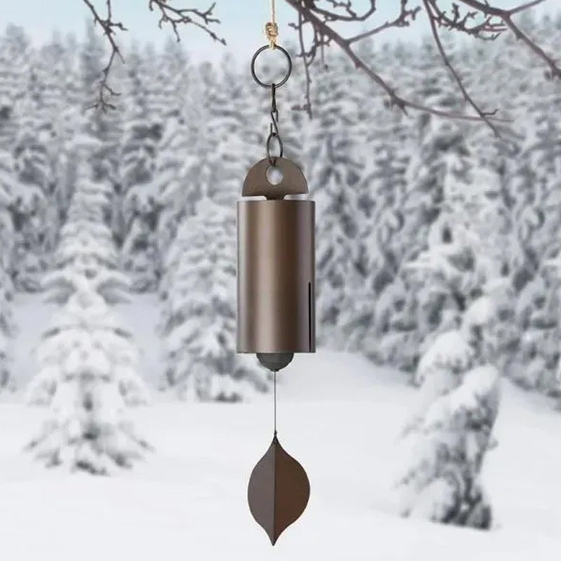 🔥Den djupa resonansklockan/Garden iron pipe metal wind chime