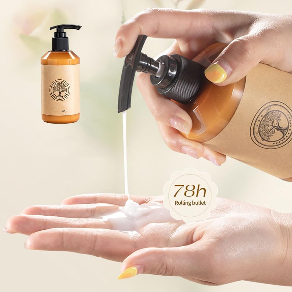 🔥Långvarig Styling, Marockansk Volym, Återfuktande Och Elastisk