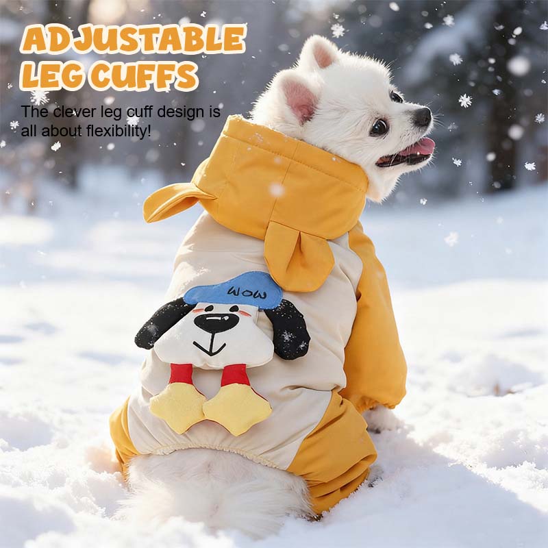 🐾 Vattentät, förtjockad jacka för husdjur ❄️