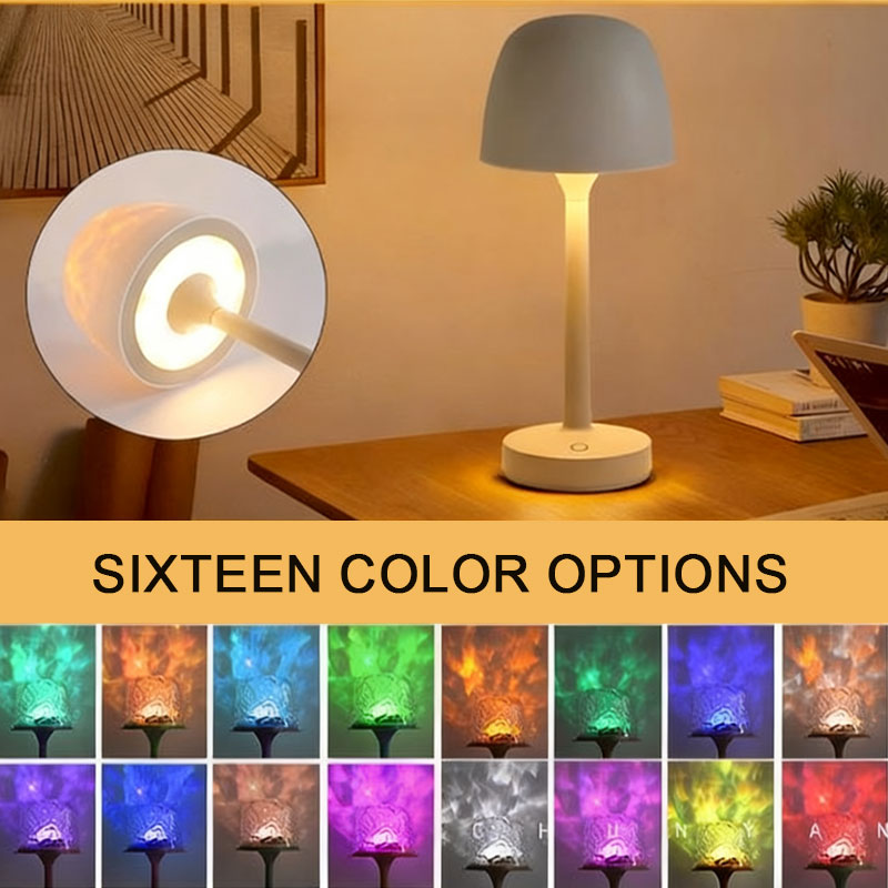 Vattenringbordslampa