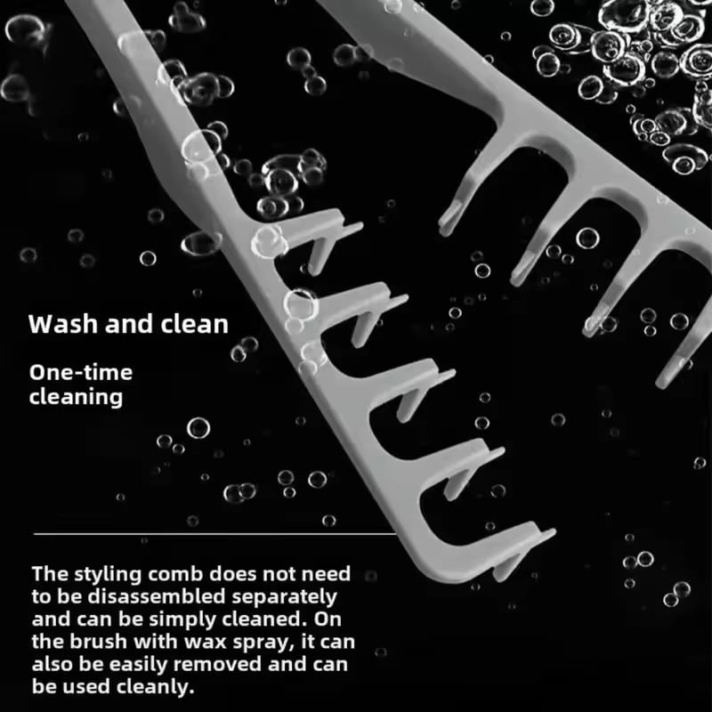 Texturerad stylingkam