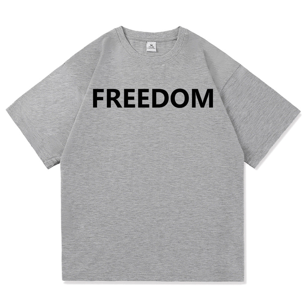 Herre T-Shirt Med Liberty-Print