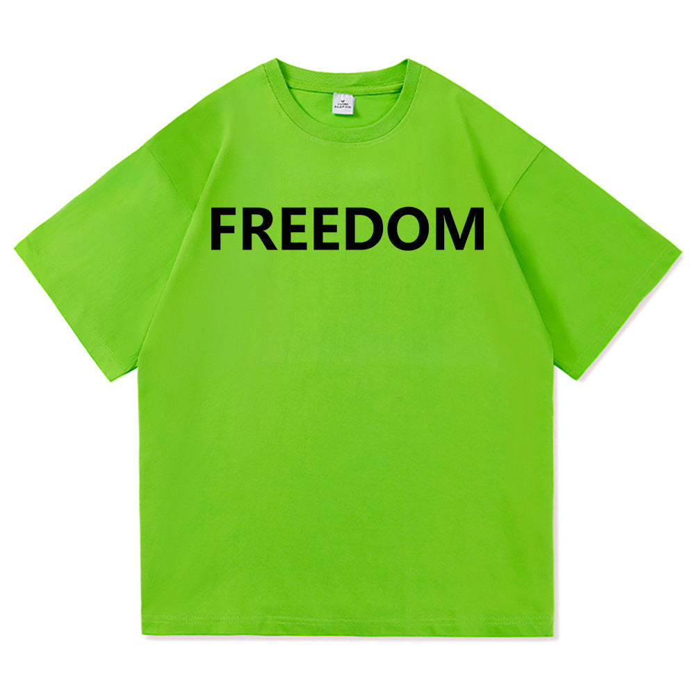 Herre T-Shirt Med Liberty-Print