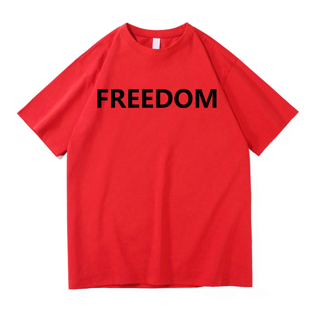Herre T-Shirt Med Liberty-Print