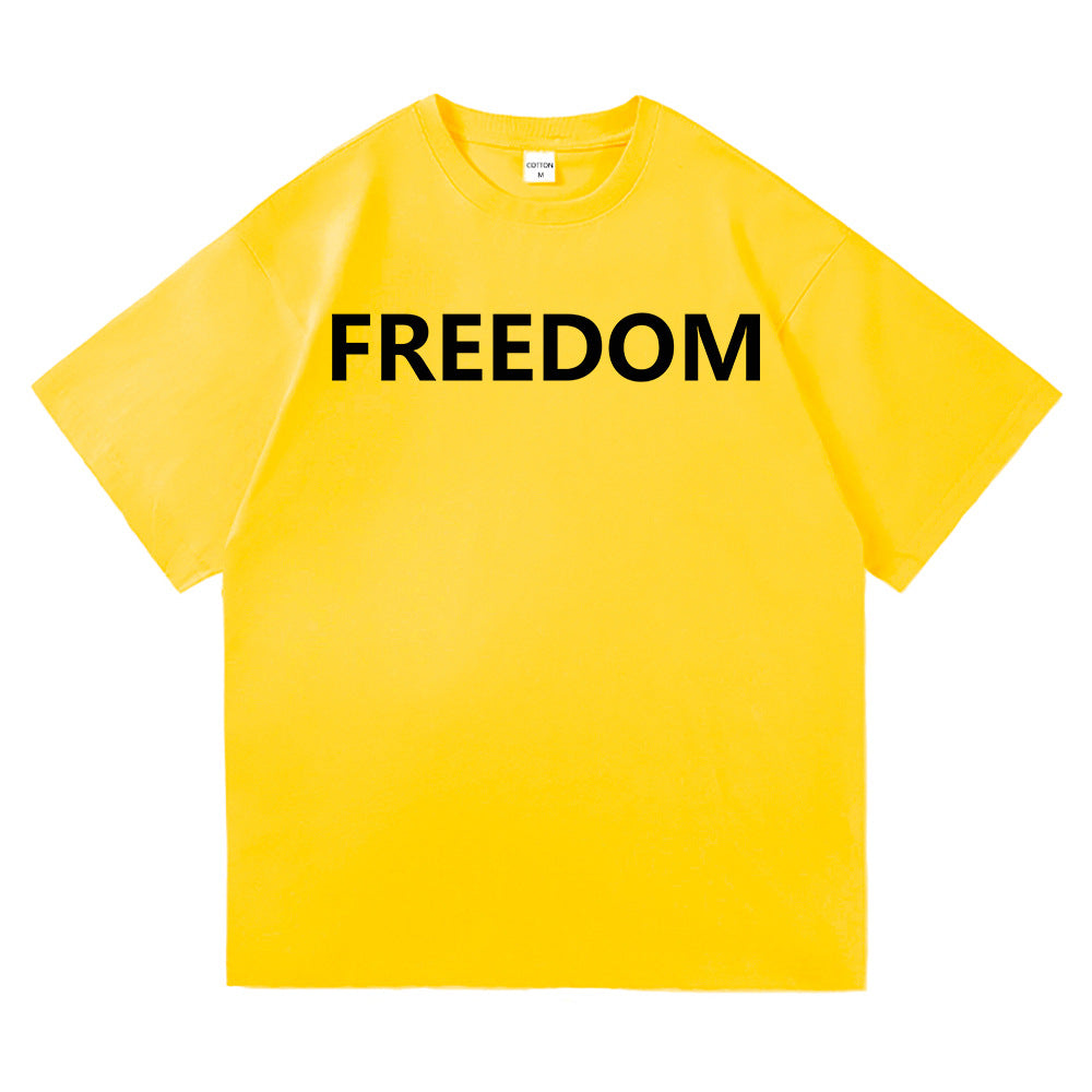 Herre T-Shirt Med Liberty-Print
