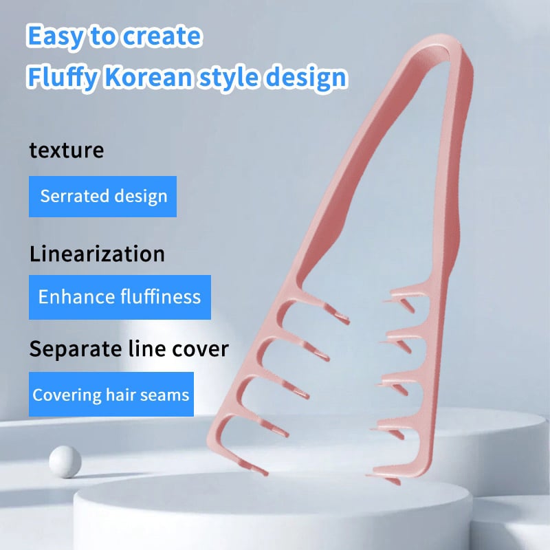 Texturerad stylingkam