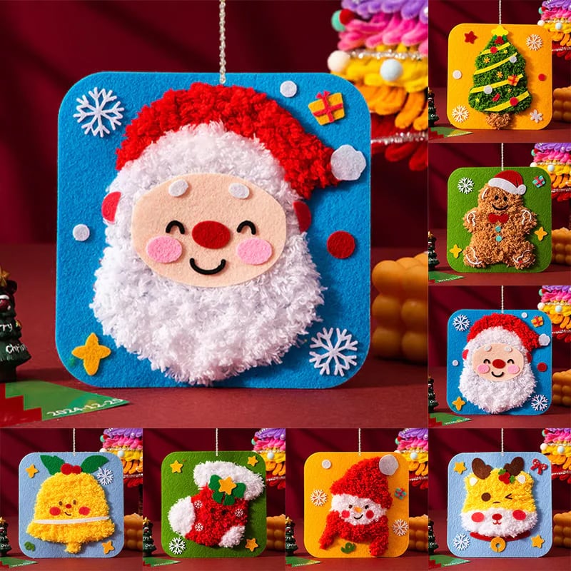 ✨Køb 1 og få 1 gratis✨☃️DIY julebroderisæt