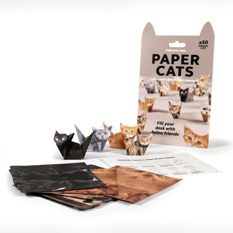 DIY papirkatte