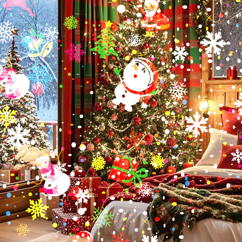 🔥Black Friday Supererbjudanden🔥🎄 Julmagisk USB LED-projektor